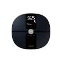 エレコム ELECOM 体重計 体組成計 自動認識機能付 MRI測定 スマホ連動 体脂肪率 BMI 骨格筋率 骨量 基礎代謝 ブラック HCS-WFS03BK