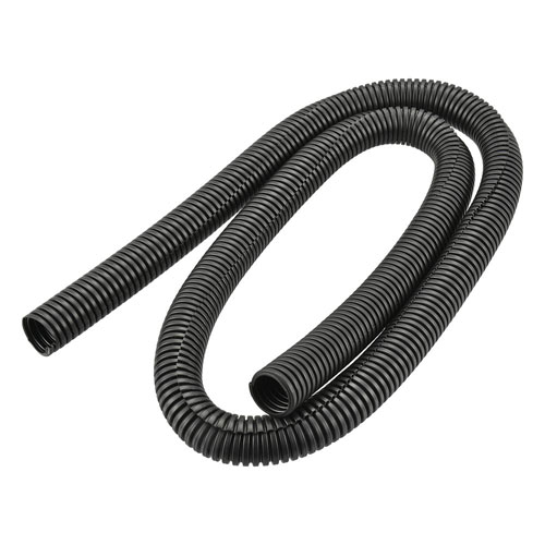 オーム電機 コルゲートチューブφ15 長さ1m 黒 DZ-CT15