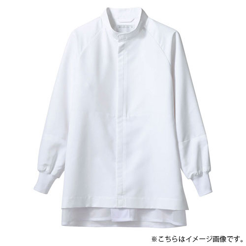 -------------------------------------------------------------- 画像はイメージです。 ※ PC環境により実際の色味や質感と異なって表示される場合がございます。 ※ 部品・パーツなどの一部の商品では本体の商品画像を使用しております。 ※ 製品の仕様・画像・パッケージは、メーカー側から予告なく変更される場合があります。 -------------------------------------------------------------- ●リーズナブルな価格が魅力！●従来の安価な綿混白衣に比べポリエステル100％で耐久性がアップ。●さらに格子状に縫い込む事で丈夫で裂けにくくアウトドアにも多く用いられている素材です。●優れた吸水速乾性でさわやかな着心地が維持！【仕様】着丈(cm)：67胸囲(cm)：136裄丈(cm)：89男女兼用素材：クーリップ(ポリエステル100％)透け防止吸汗速乾制電加工ジャンパータイプ 【メーカー・ブランド】 住商モンブラン / MONTBLANC / もんぶらん 【#101】