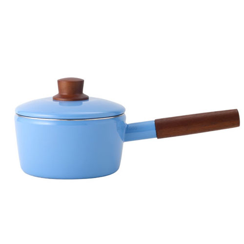 富士ホーロー ナチュール ソースパン 16cm ゼニスブルー NA-16S.ZB