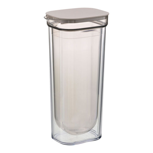 リッチェル ダブルウォールカラフェ 1L ブラウン