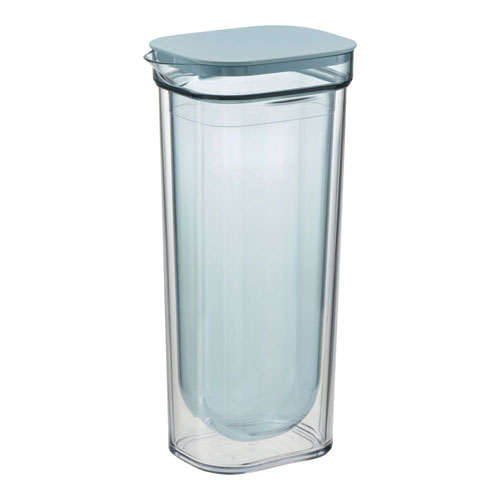 リッチェル ダブルウォールカラフェ 1L ブルー