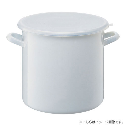 高木金属工業 ホーローストックポット 丸型 24cm