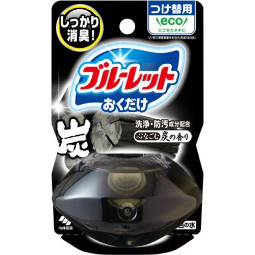 小林製薬 液体ブルーレットおくだけ つけ替用 心なごむ炭の香り 70mL