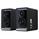 Edifier QR65 ワイヤレス スピーカー ライトエフェクト Bluetooth5.3 ハイレゾ対応 ブラック ED-QR65-BK 日本正規代理店品