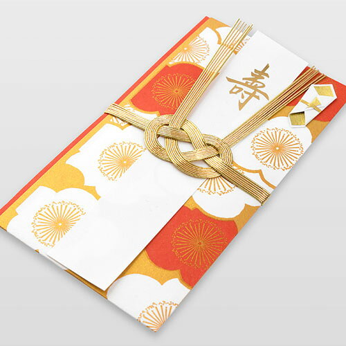 OA対応金封 A3 祝儀紅白花結 5セット入CK51N【オキナ】