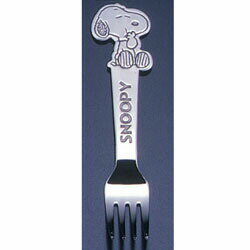 【レビューで1000円OFF】OSK オーエスケー スヌーピー お子様フォーク SN-4