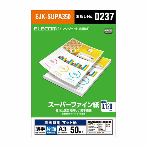 GR ELECOM 掿pX[p[t@C A3  Ж50 zCg EJK-SUPA350