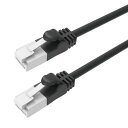 エレコム ELECOM Cat6A準拠LANケーブル スタンダード・ツメ折れ防止 10m ブラック GM-LDGPAT/BK100