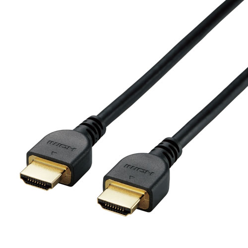 ポスト投函 エレコム ELECOM 4K イーサネット対応 HIGHSPEED HDMIケーブル 1m ブラック DH-HD14E10/RS