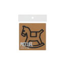 ハイロジック PICT LIFE. キッズルーム 黒 1枚入