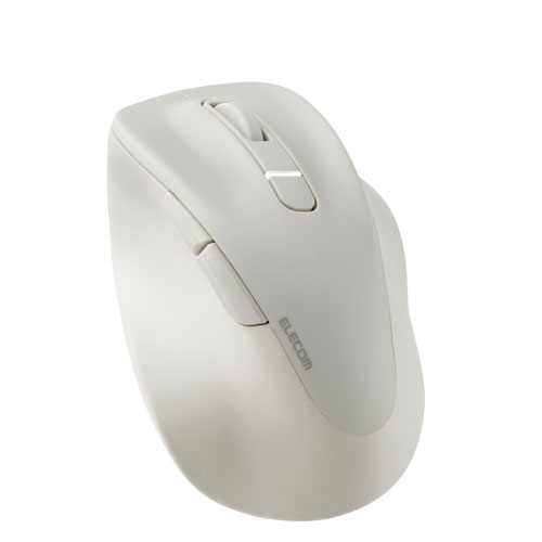 エレコム ELECOM 静音 Bluetooth5.0マウス EX-G 5ボタン Mサイズ ホワイト M-XGM30BBSKWH