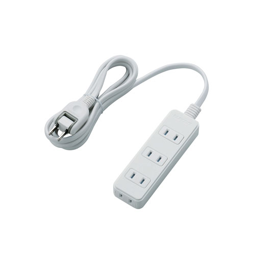 Rakuten - エレコム ELECOM シャッタータップ 4個口 2m ホワイト T-ST02N-2420WH