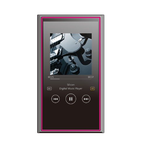 ̵ۥݥȡ 쥳 ELECOM SONY WALKMAN A300/A100꡼ѥե ɻ ȿɻ AVS-A23FLF