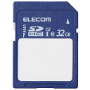 エレコム ELECOM 文字が書ける SDHC メモリカード 32GB MF-FS032GU11C
