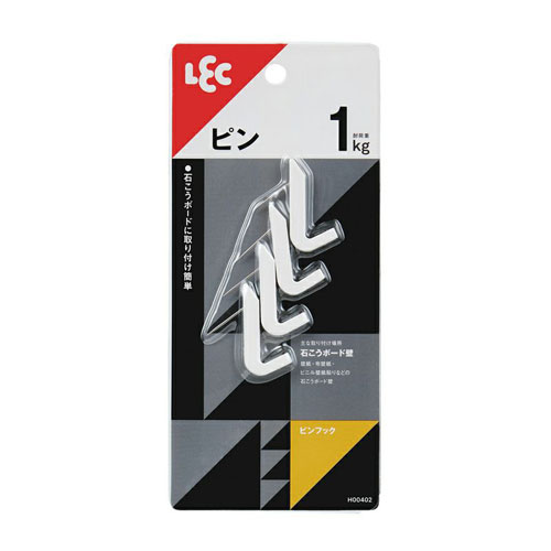 ピンフック 4個入 ホワイト H00402 ピンフック 4個入 ホワイト H00402