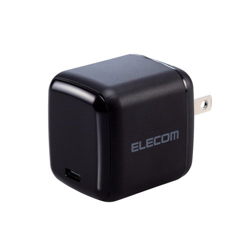 【送料無料】エレコム ELECOM USB 充電器 PD 65W PPS対応 Type-C ×1 小型 MacBook Windows PC iPad iPhone Galaxy Pixel Android ブラック ACDC-PD8565BK