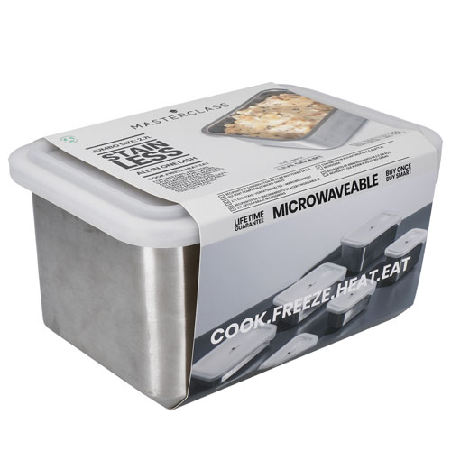 マスタークラス ステンレスフードストレージ 2.7L シルバー