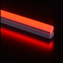 オーム電機 連結用LEDイーブライトスリム ライトバー 300mm 赤色 LT-FLE300R-HL