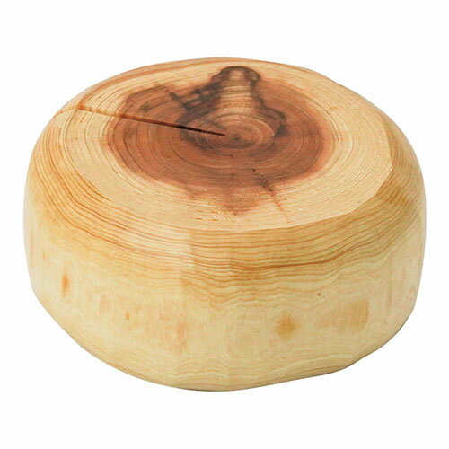 ヤマコー 隠岐の杉・カマンベール型丸太皿 32524