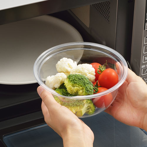 ヨシカワ ネオクリア ボウル 17cm SJ3584 ボウル 耐熱 透明 セット 電子レンジOK 日本製 耐熱ボウル