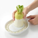 ヨシカワ ニューキッチンベーシック らくらくおろし器 受け皿付 SJ3840 おろし器 燕三条 食洗器対応 ミニ 大根 おろし金 卸金 セラミック製