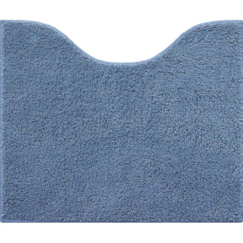 オカトー ナチュラル トイレマット 50X60cm プレーンブルー