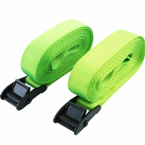 【レビューで1000円OFF】E-Value 荷締ベルト 25MMX4M 2PCS