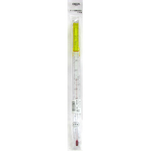 monoのCRECER ガラス棒温度計-20〜50℃ AL-305R｜アングル2