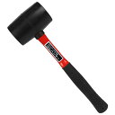 SK11 ファイバーG柄ゴムハンマー 1LBS