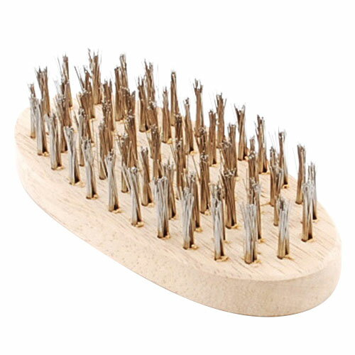 SK11 ステンワイヤーブラシ 小判6行 NO.7