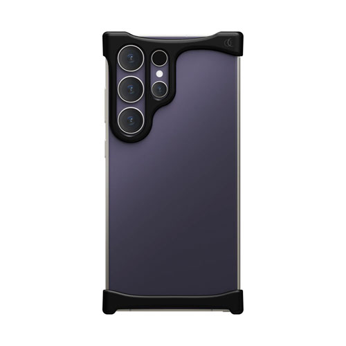 Arc Pulse for Galaxy S24 Ultra バンパーケース アルミ・マットブラック AC26927S24U