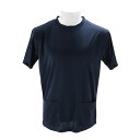 ポケット付き半袖Tシャツ M ネイビー 521921-NVY-M