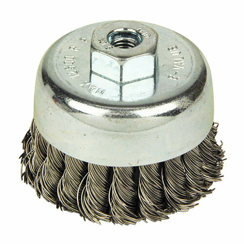 ステン剛腕カップブラシ 80mm