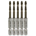 六角軸コバルトステンレスドリル 微短 チョイみじ 4mm 5本組(4)