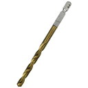 六角軸チタンコーティング鉄ドリル 適長 ノーマル 6.5mm