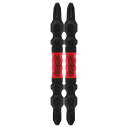 スーパー阿修羅ビット タフスリム レッド 2本組 SSA-SP02-2065