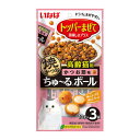 いなば 焼かつおちゅ~るボール 高齢猫用 かつお節味 10g×3袋