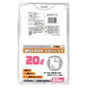 日本技研 メガバッグス 半透明 20L 30枚入 ME-23H