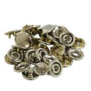 ホック スナップボタン ニッケル 12mm NO.31MT