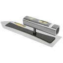 仕上鏝ステン 0.3mm 黒塗角柄 270mm