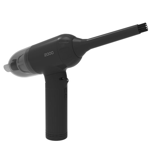 ナカバヤシ 電動エアダスター クリーナー付 充電式/2000mAh DAD-201BK