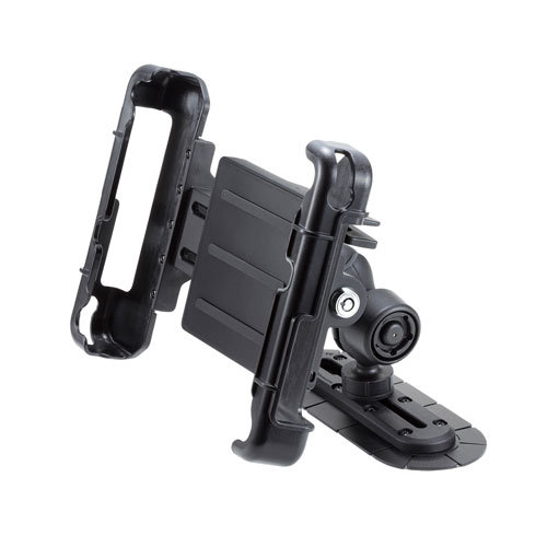 サンワサプライ 産業用タブレットホルダー ブラック VEH-TBHLD3