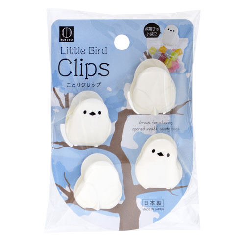 小久保 ことりクリップ 4羽 KK-616