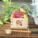 ヤマコー 東濃ひのき 1合桝 四季 四面焼印 塗装付
