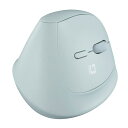 ナカバヤシ Digio2 Bluetooth ミニエルゴ静音マウス 5ボタン BlueLED PICK! ミント MUS-BKF223MT(2)