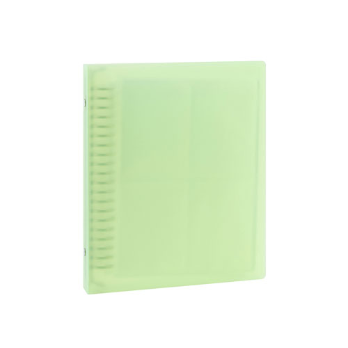 ナカバヤシ my Pick トレカバインダー A5サイズ 20穴 26P 200枚収納 グリーン MP-CBM7050-G