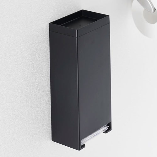 山崎実業 tower ウォールパンティライナーホルダー タワー 石こうボート壁対応 ブラック 3081