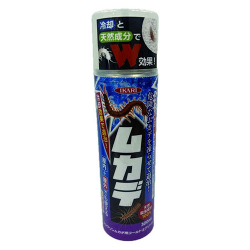 樂天商城 - イカリ消毒 ムシクリン ムカデ用 コールドエアゾール 300ml