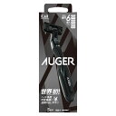 貝印カミソリ AUGERコンボパック ホルダー 本体+替刃 6個付